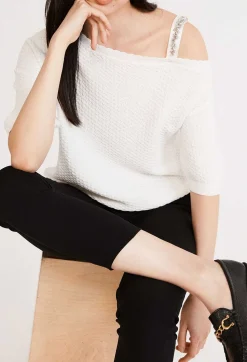 Pull A Manches Courtes Volante^Claudie Pierlot Online