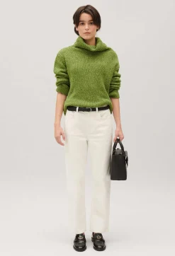 Pull Col Roule Maille Matcha^Claudie Pierlot Hot