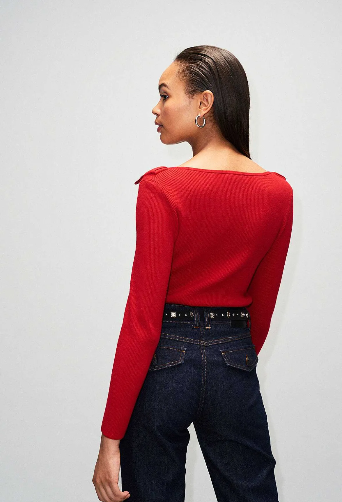 Pull Detail Noeud Taille^Claudie Pierlot Cheap
