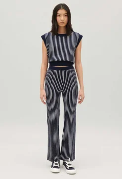Pull Sans Manches Maille Rayee^Claudie Pierlot Online