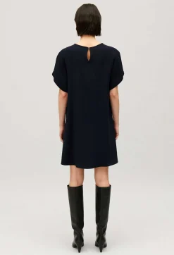 Robe Courte Babydoll Marine^Claudie Pierlot Best Sale