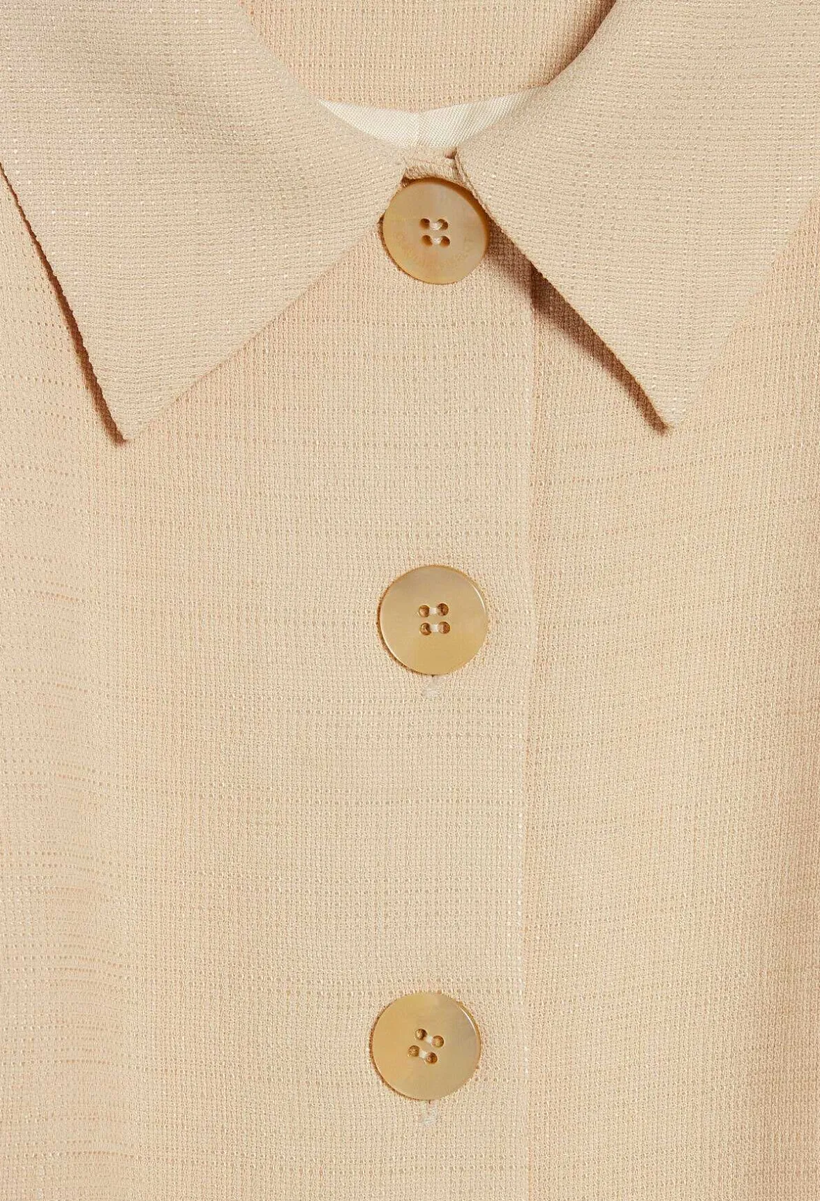Robe Courte Boutons Beige^Claudie Pierlot Cheap