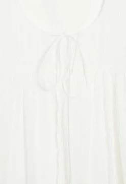 Robe Courte Froncee Ecrue^Claudie Pierlot Best