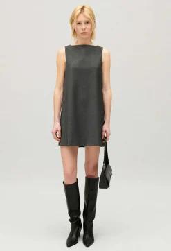 Robe Courte Gris Chine^Claudie Pierlot Discount
