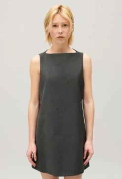 Robe Courte Gris Chine^Claudie Pierlot Discount