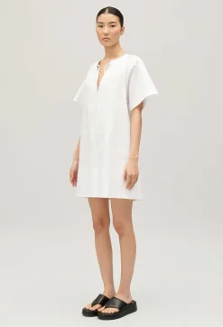 Robe Courte Lacee Blanche^Claudie Pierlot Discount