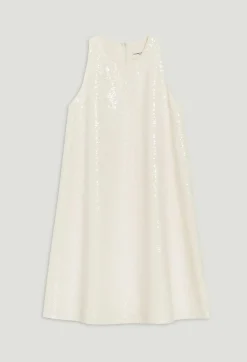 Robe Courte Pailletee Ecrue^Claudie Pierlot Hot