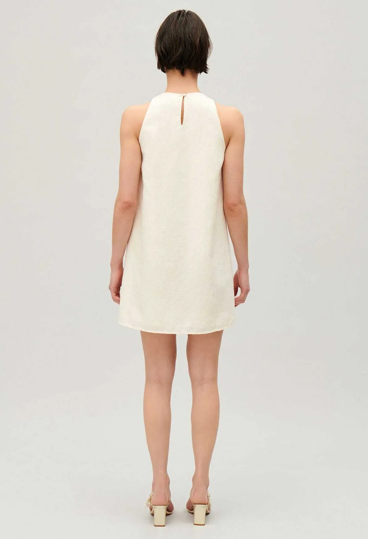 Robe Courte Pailletee Ecrue^Claudie Pierlot Hot