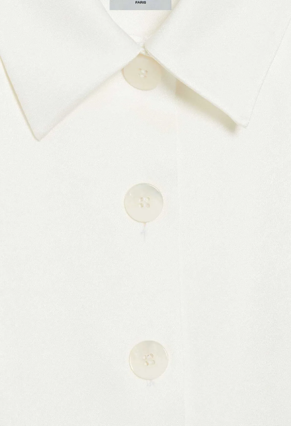 Robe Courte Satinee Ecrue^Claudie Pierlot Clearance
