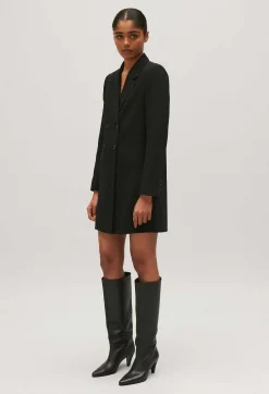 Robe Courte Tailleur Noir^Claudie Pierlot Clearance