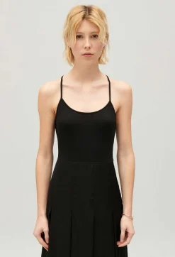 Robe Midi Dos Croise Noire^Claudie Pierlot Outlet
