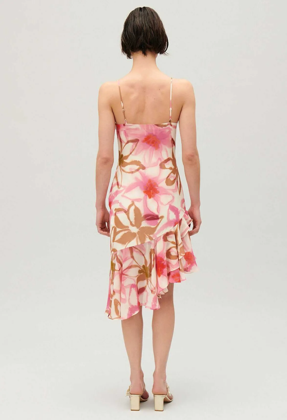 Robe Midi Imprimee Soie^Claudie Pierlot Hot