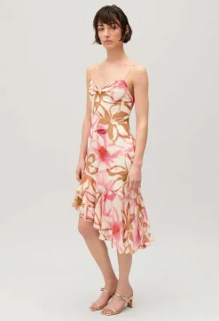 Robe Midi Imprimee Soie^Claudie Pierlot Hot