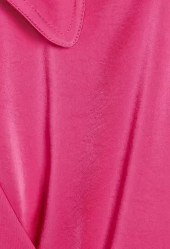 Robe Midi Portefeuille Rose^Claudie Pierlot Best Sale
