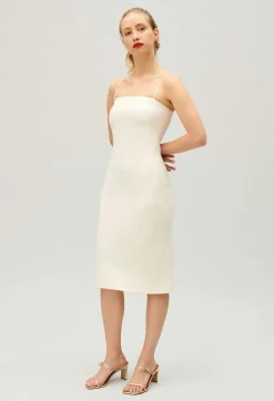 Robe Tube Courte Ecru^Claudie Pierlot Hot