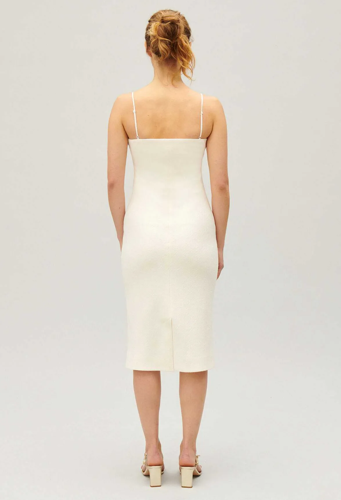 Robe Tube Courte Ecru^Claudie Pierlot Hot