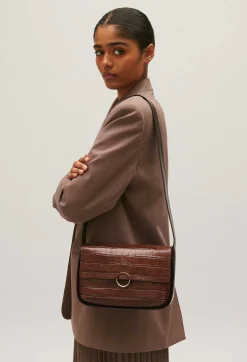Sac Alix Bimatiere Marron^Claudie Pierlot Discount