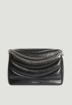 Sac Angeli Matelasse Cuir Noir^Claudie Pierlot Flash Sale
