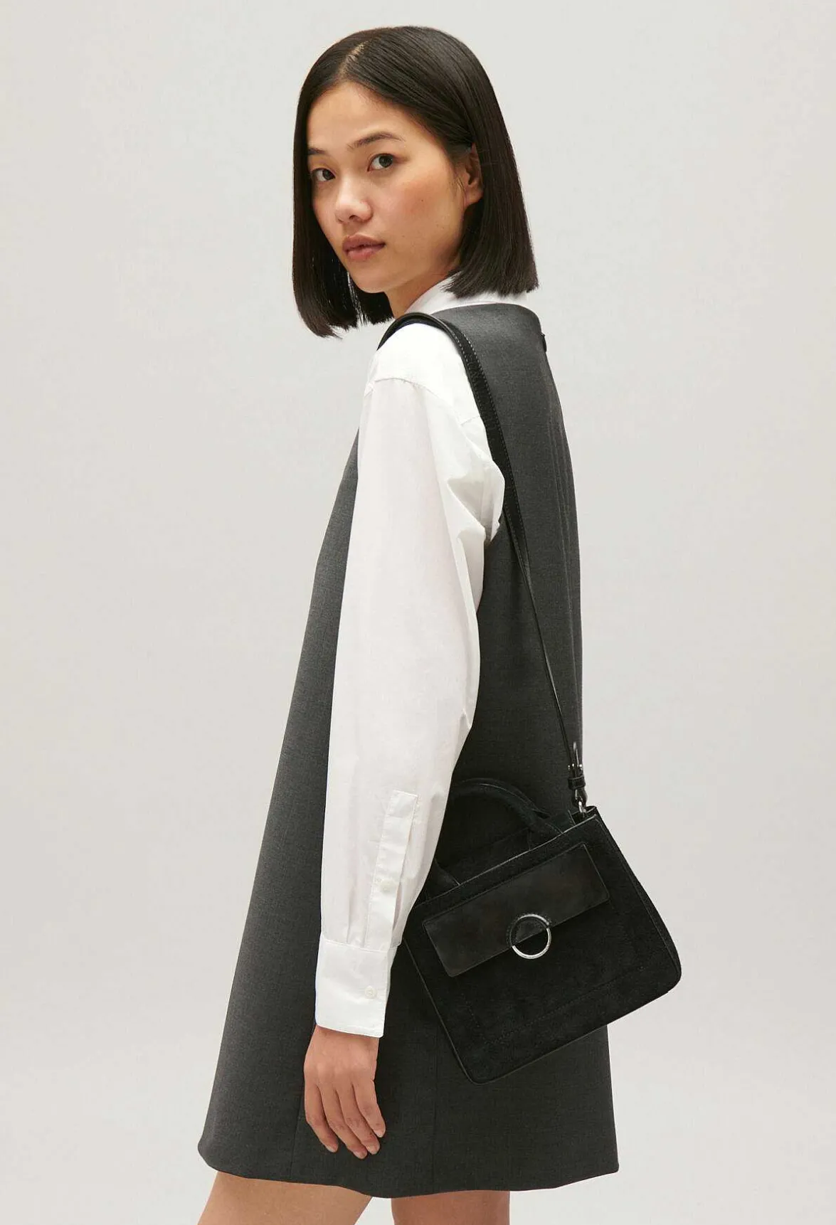Sac Anouck Mini Cuir Noir^Claudie Pierlot Cheap
