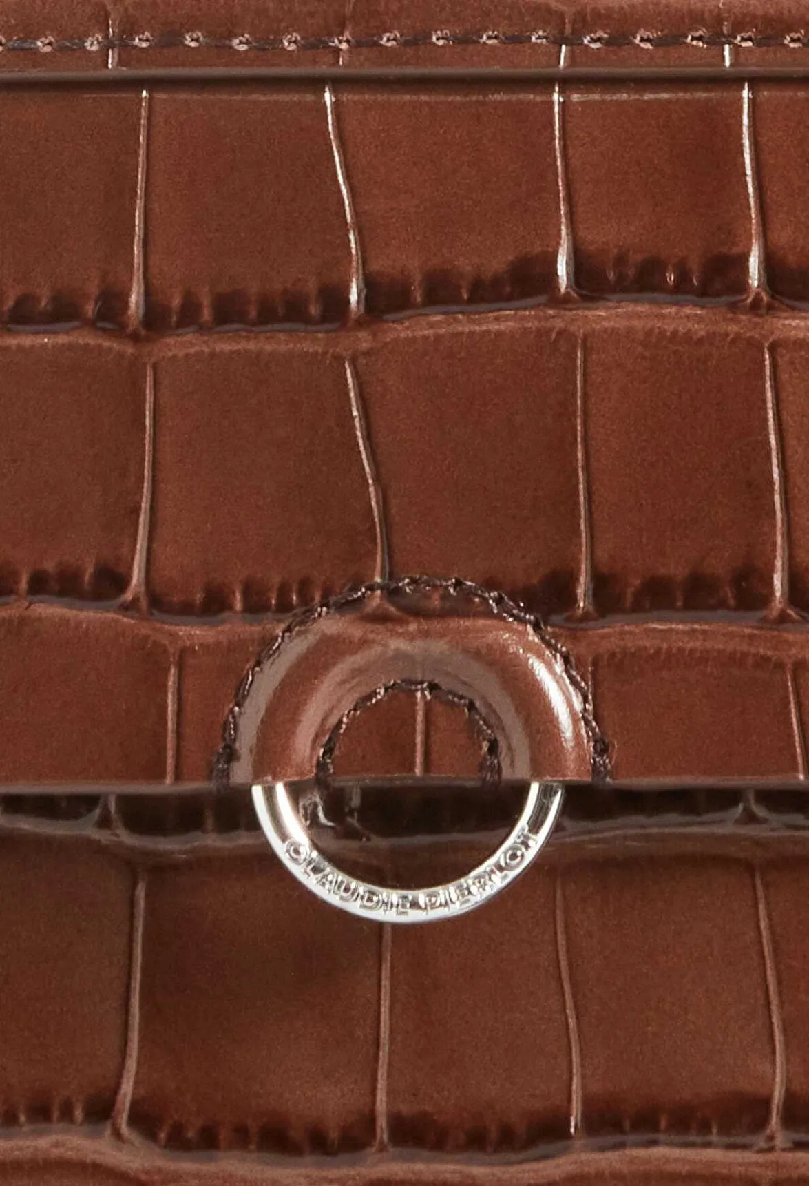 Sac Anoucko Nano Cuir Embosse Marron^Claudie Pierlot Store
