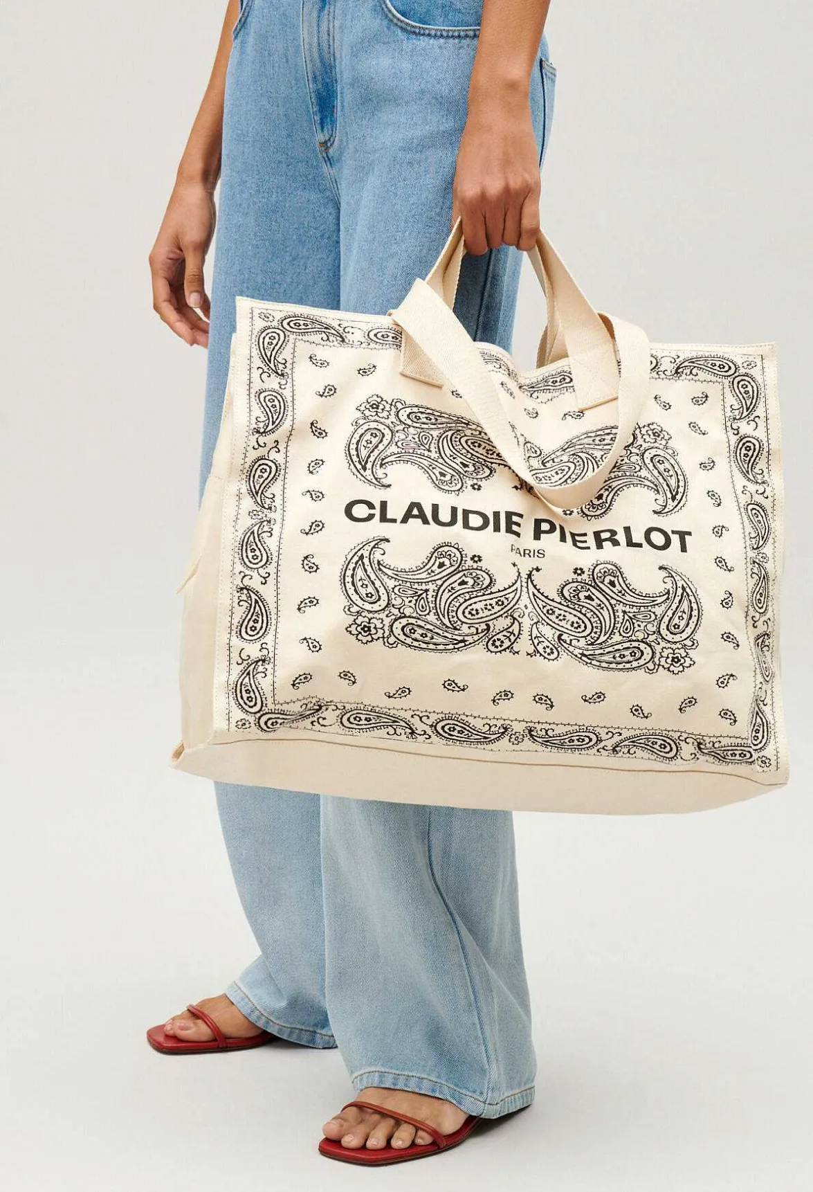 Sac Cabas Coton Recycle^Claudie Pierlot New