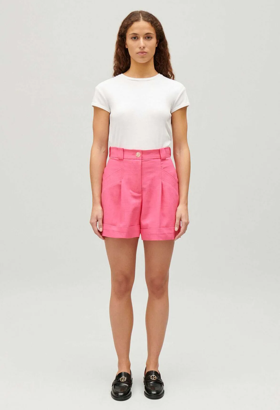 Short Taille Haute Rose^Claudie Pierlot Sale