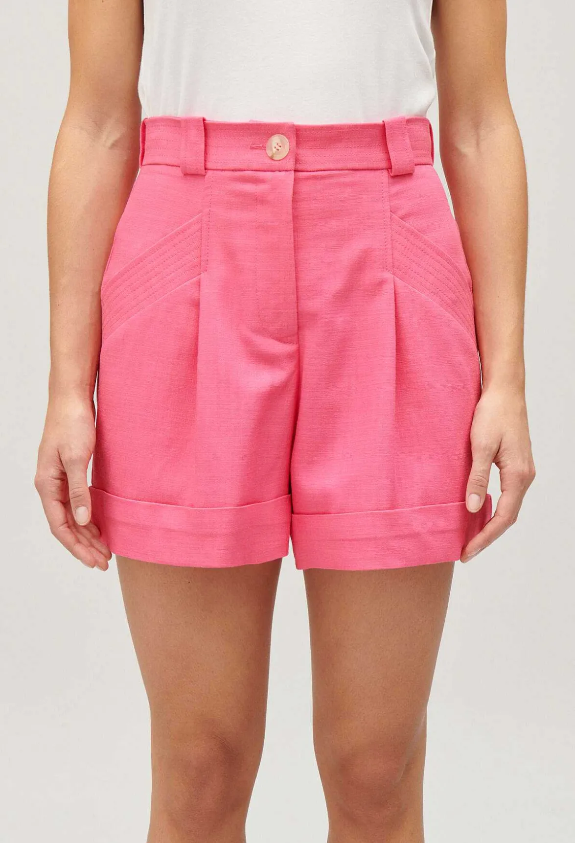 Short Taille Haute Rose^Claudie Pierlot Sale