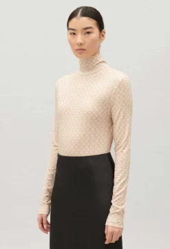 Sous Pull Imprime Cp Beige^Claudie Pierlot Fashion