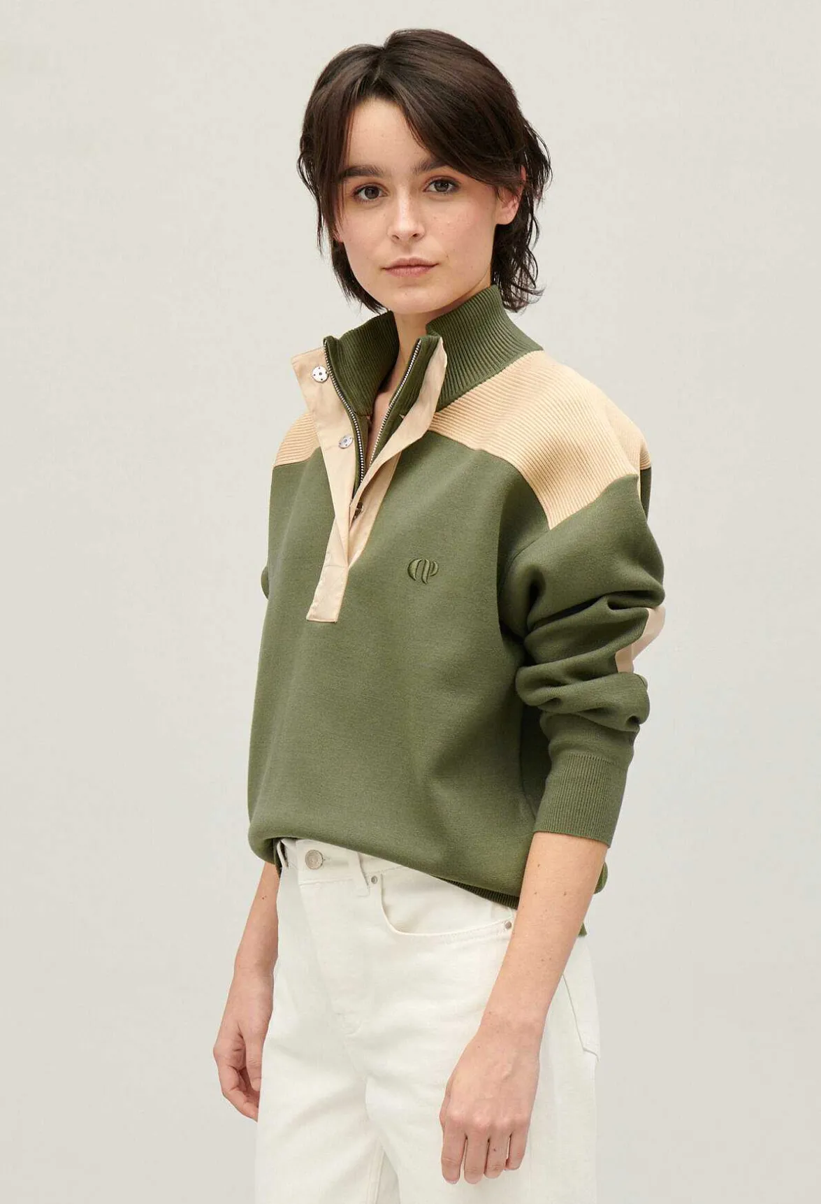 Sweatshirt Minimum Col Camionneur^Claudie Pierlot New