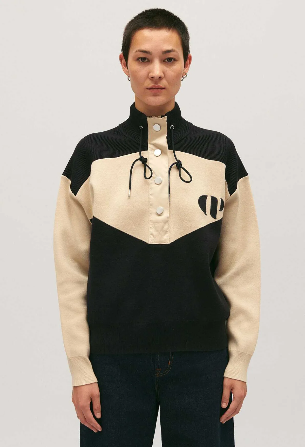 Sweatshirt Minimum Col Camionneur^Claudie Pierlot Cheap