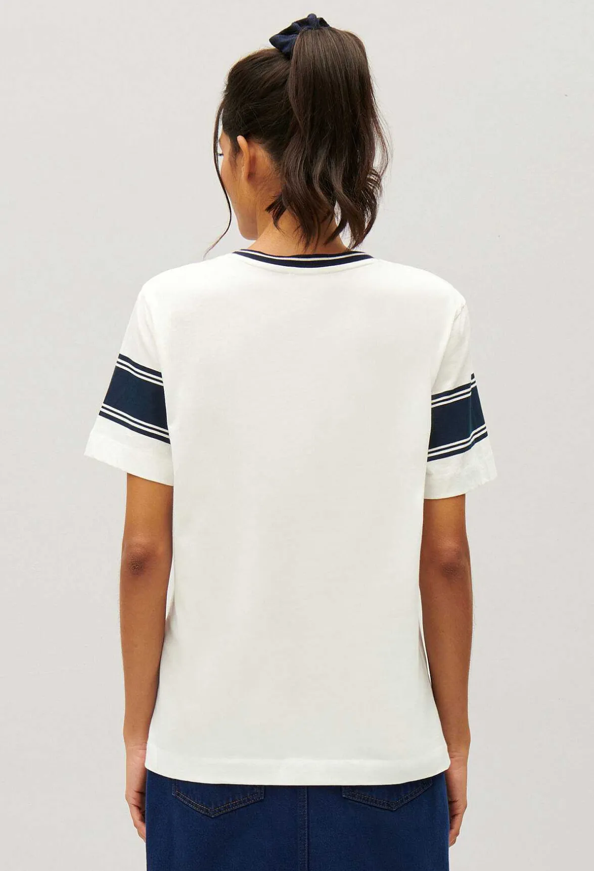 Tee-Shirt Claudie Bleu Et Blanc^Claudie Pierlot Cheap
