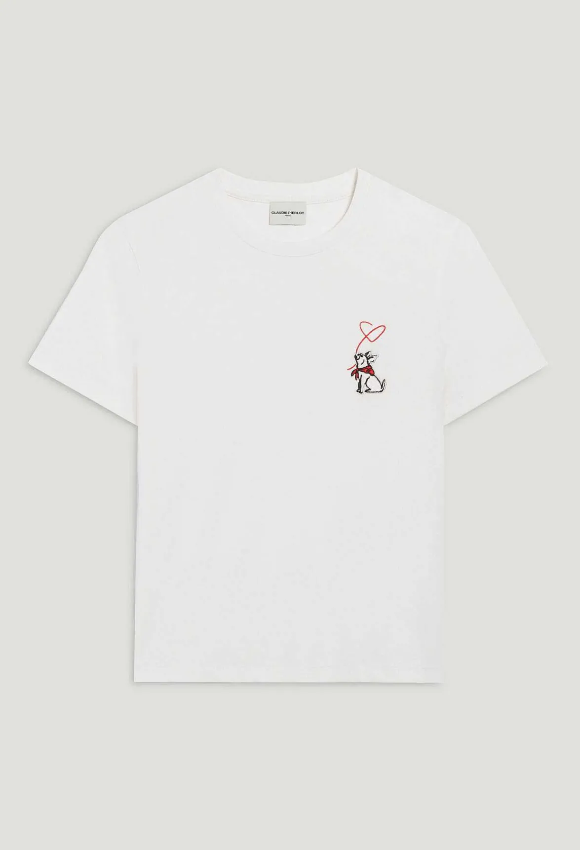 Tee-Shirt Jean Toto Ecru^Claudie Pierlot Cheap