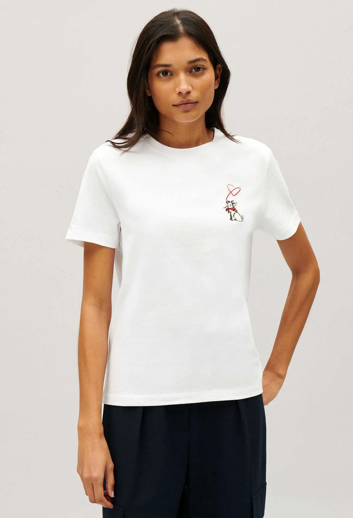 Tee-Shirt Jean Toto Ecru^Claudie Pierlot Cheap