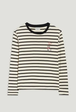 Tee-Shirt Mariniere Jean Toto Bicolore^Claudie Pierlot Clearance