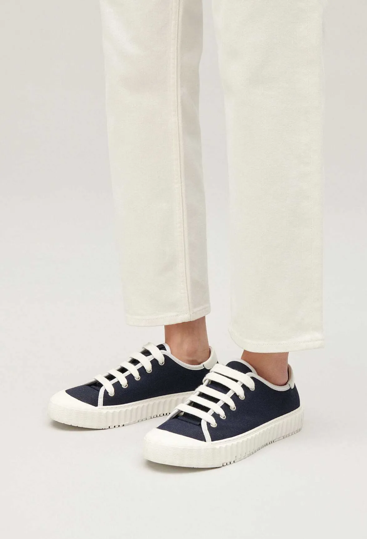 Tennis Toile Marine^Claudie Pierlot Shop