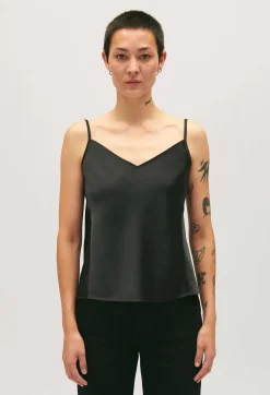 Top Bretelles Noir^Claudie Pierlot Cheap