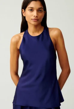 Top Dos Nu Indigo^Claudie Pierlot Cheap