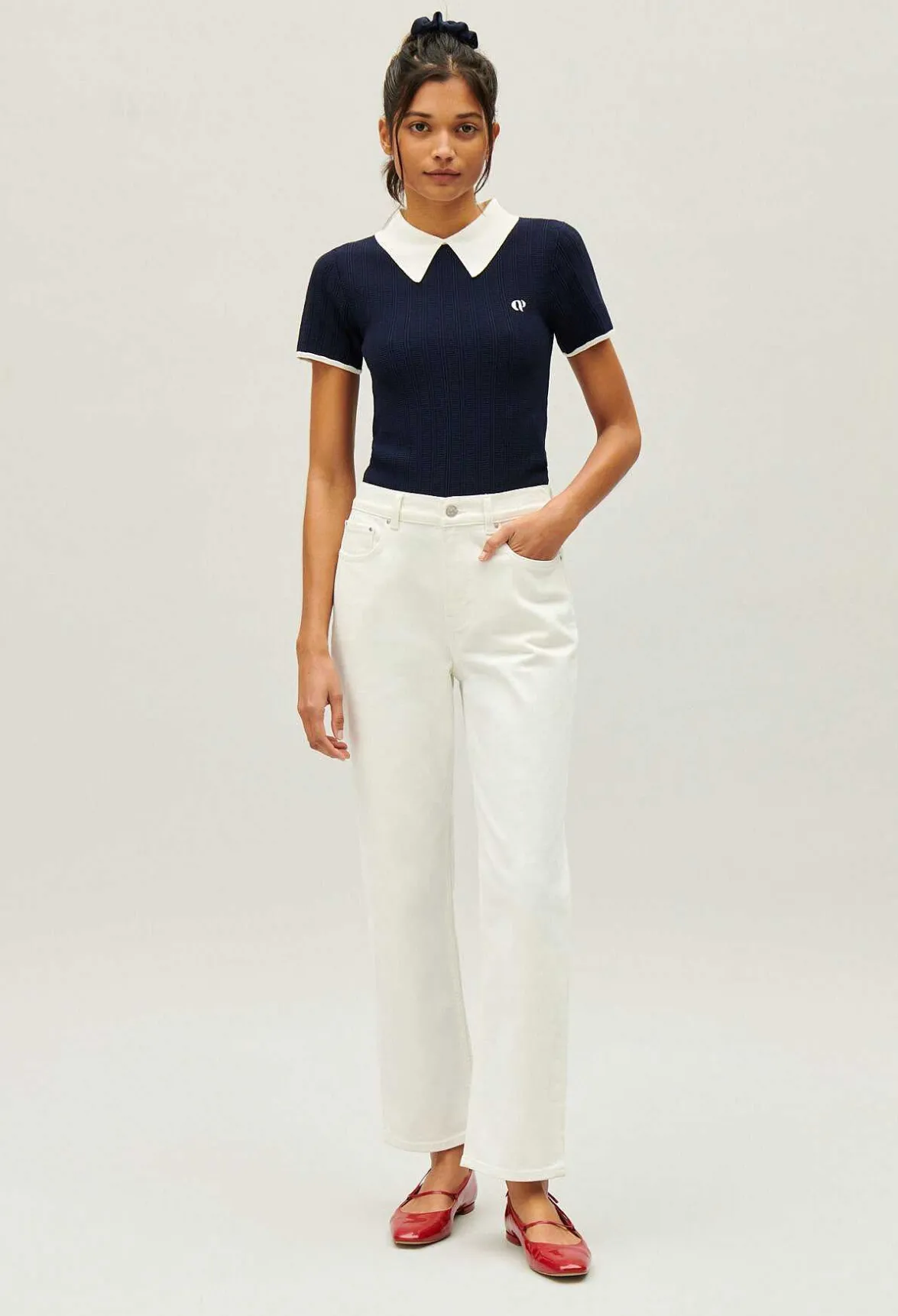 Top Tennis Bleu Marine^Claudie Pierlot Clearance