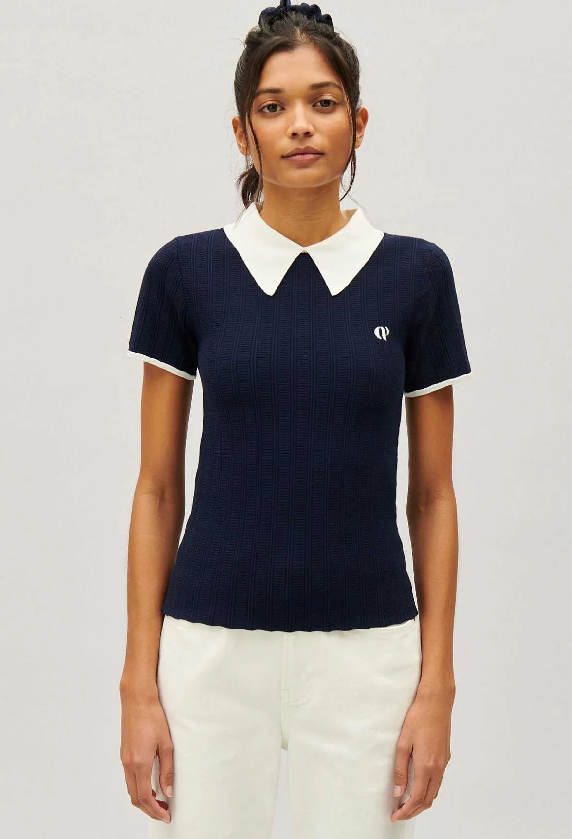 Top Tennis Bleu Marine^Claudie Pierlot Clearance