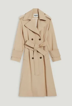 Trench Long Coton Beige^Claudie Pierlot Sale
