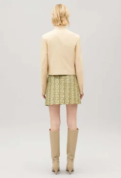 Veste Biker Beige Clair^Claudie Pierlot Flash Sale