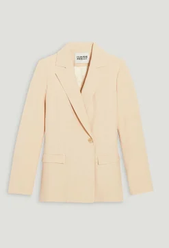 Veste Costume Texturee Beige^Claudie Pierlot Clearance