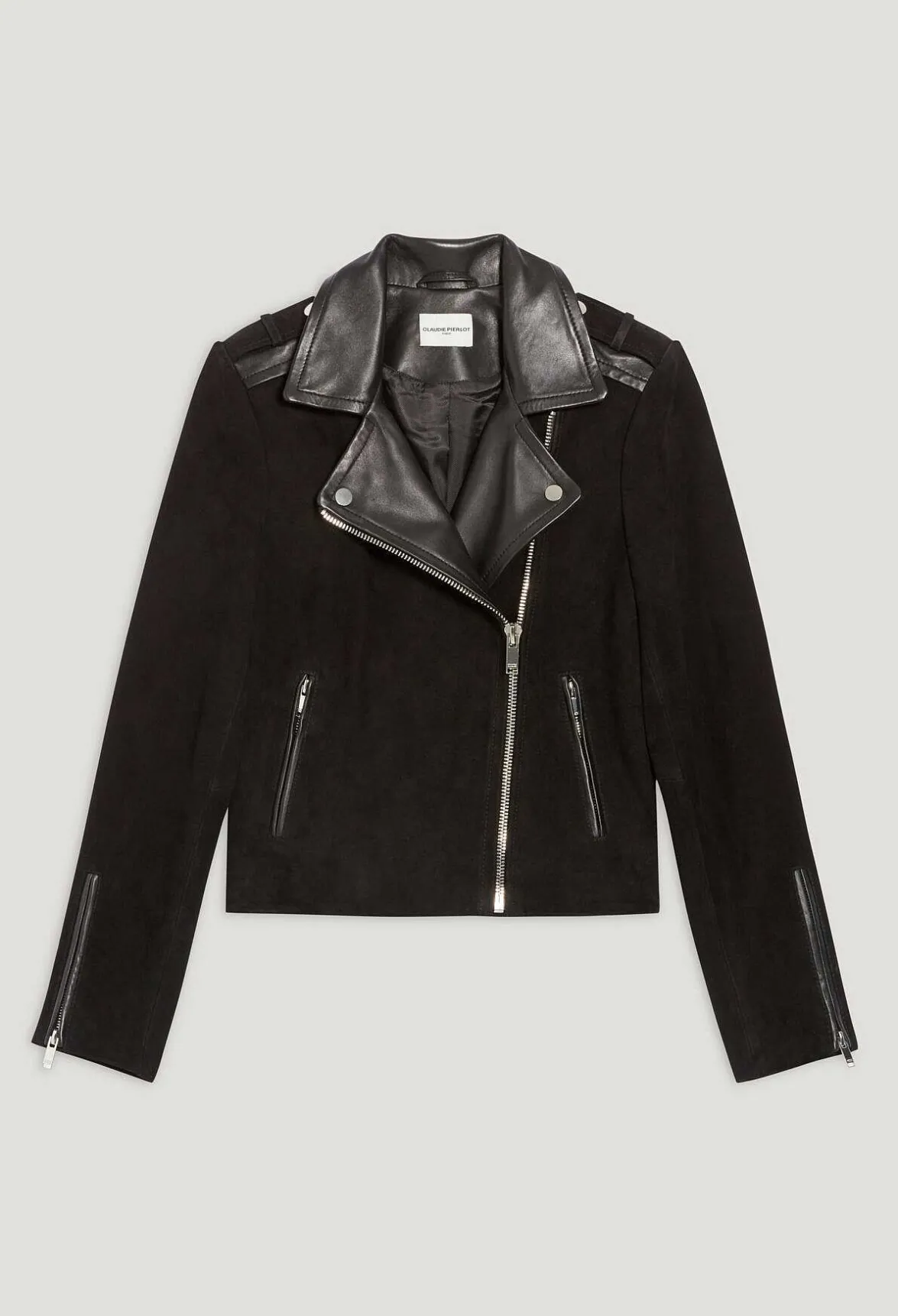 Veste En Cuir Noir^Claudie Pierlot Store