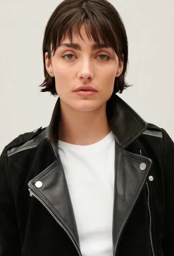 Veste En Cuir Noir^Claudie Pierlot Store
