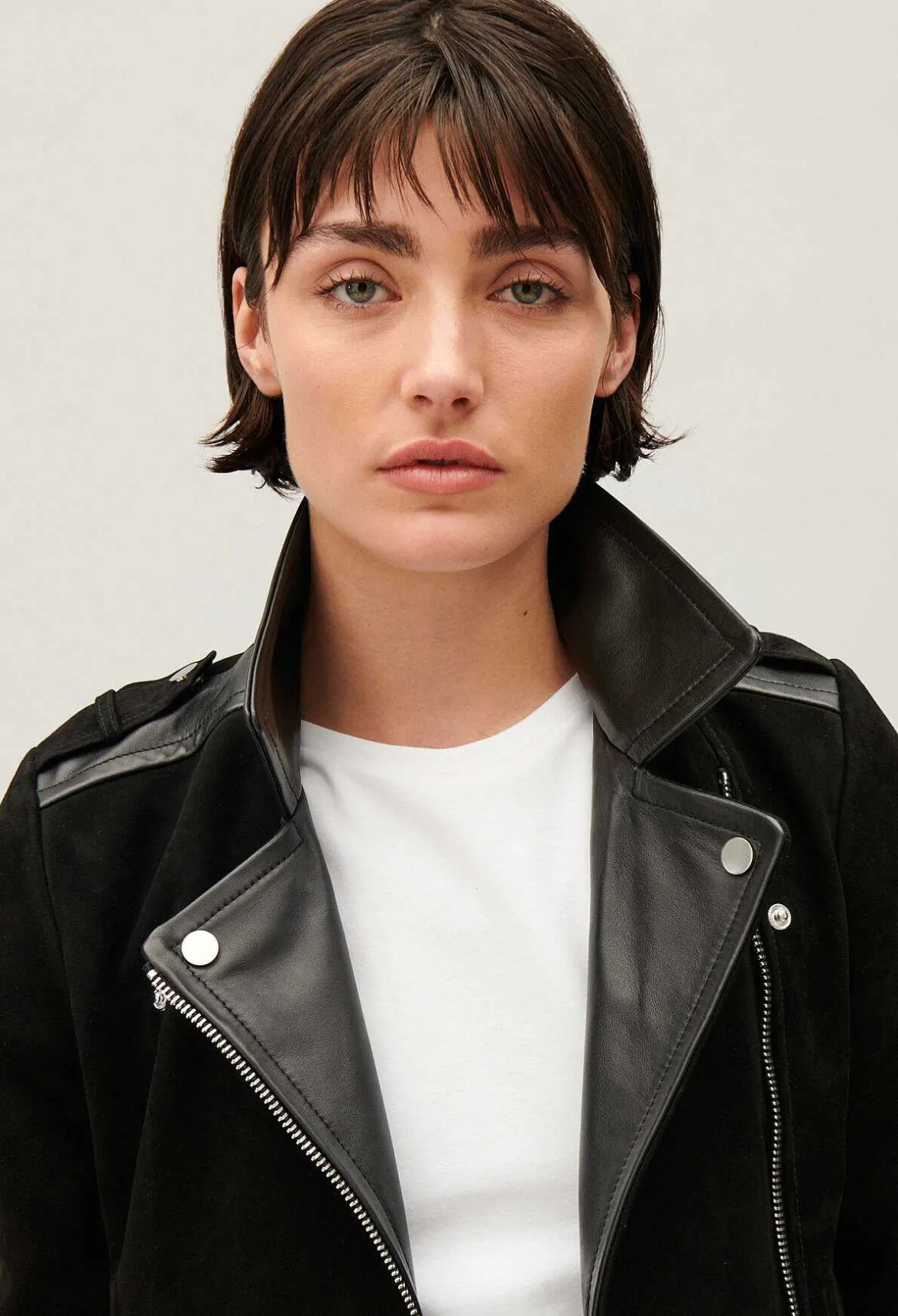 Veste En Cuir Noir^Claudie Pierlot Store