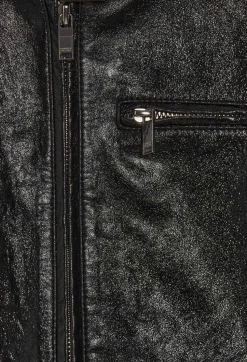 Veste Motard Cuir Noir^Claudie Pierlot Sale
