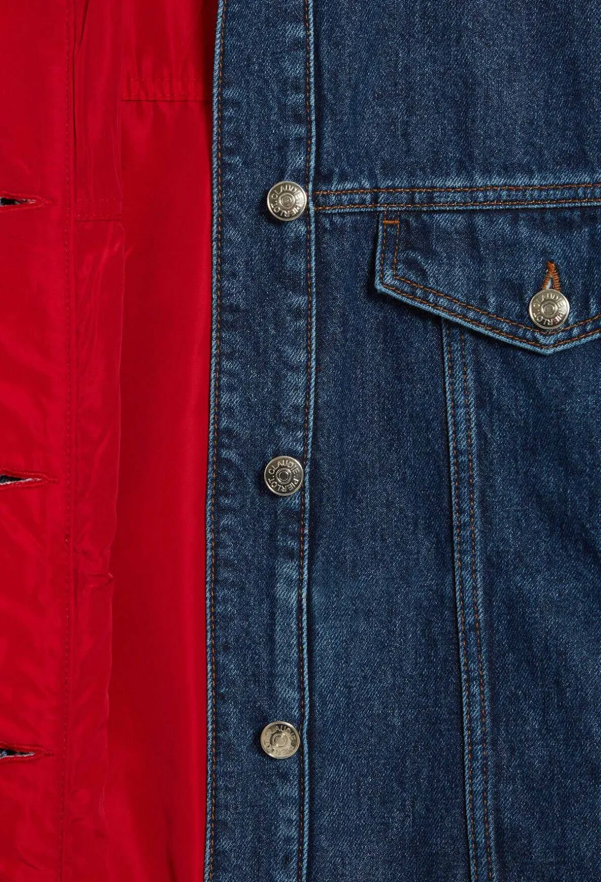 Veste Oversize Denim Reversible^Claudie Pierlot Clearance