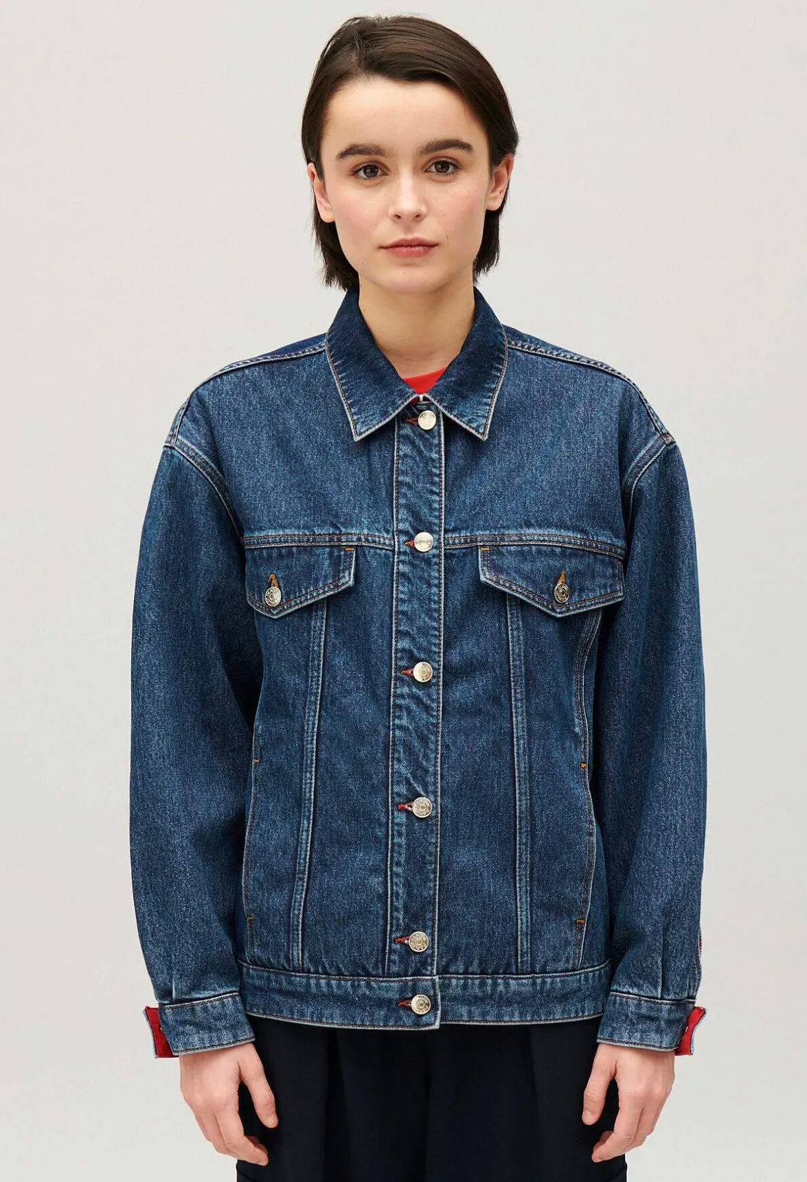 Veste Oversize Denim Reversible^Claudie Pierlot Clearance