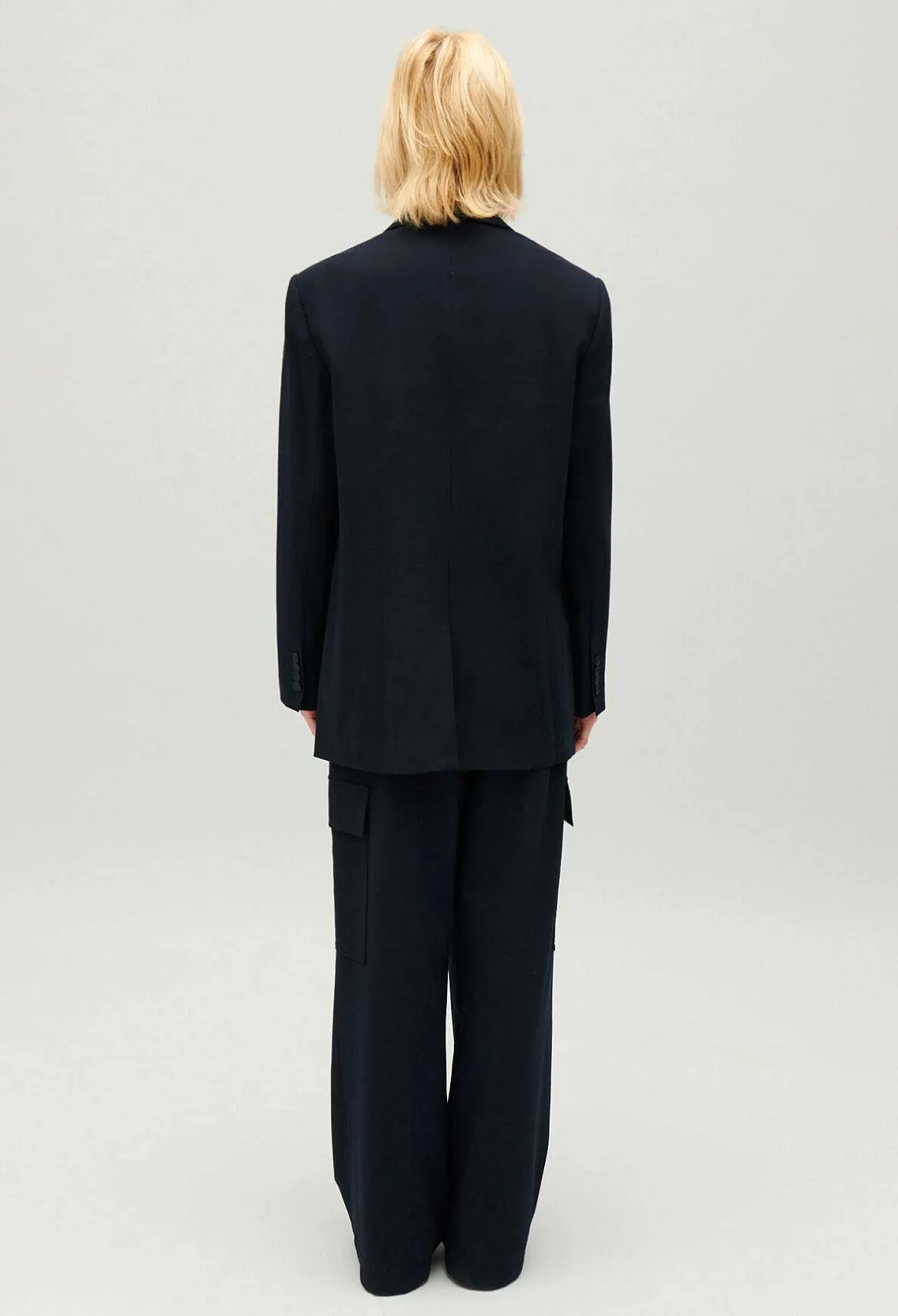 Veste Tailleur Oversize Marine^Claudie Pierlot Best Sale