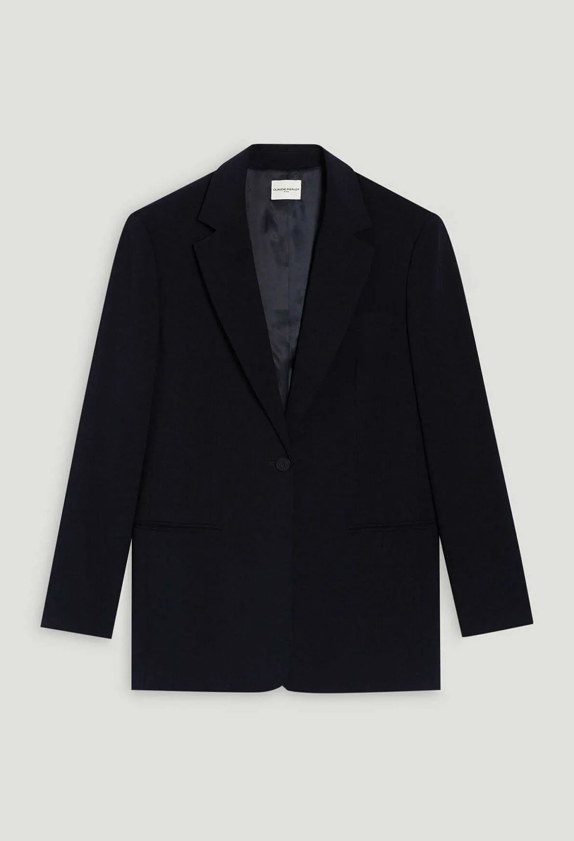 Veste Tailleur Oversize Marine^Claudie Pierlot Best Sale